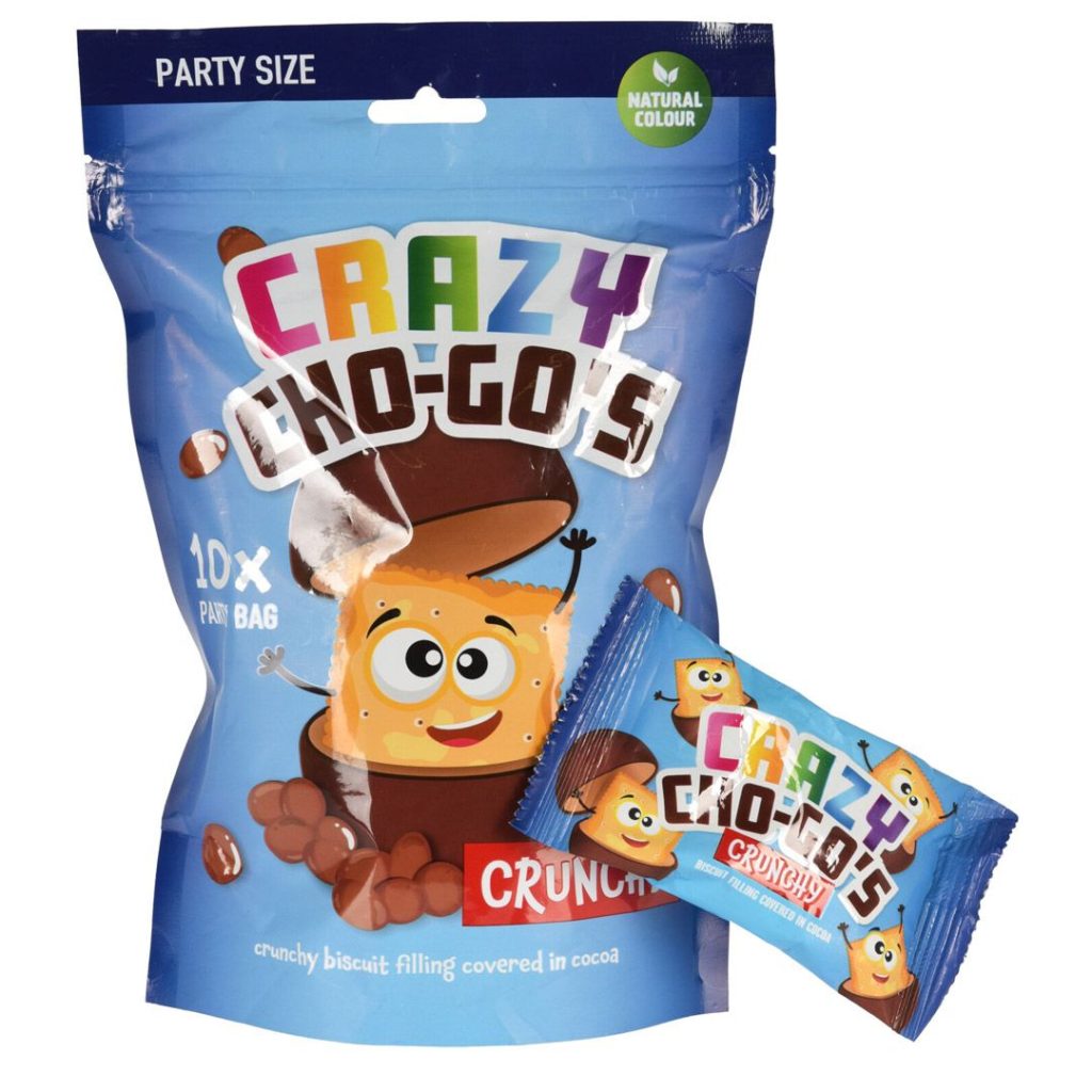 Beckys choco rounds party bag 200gr
