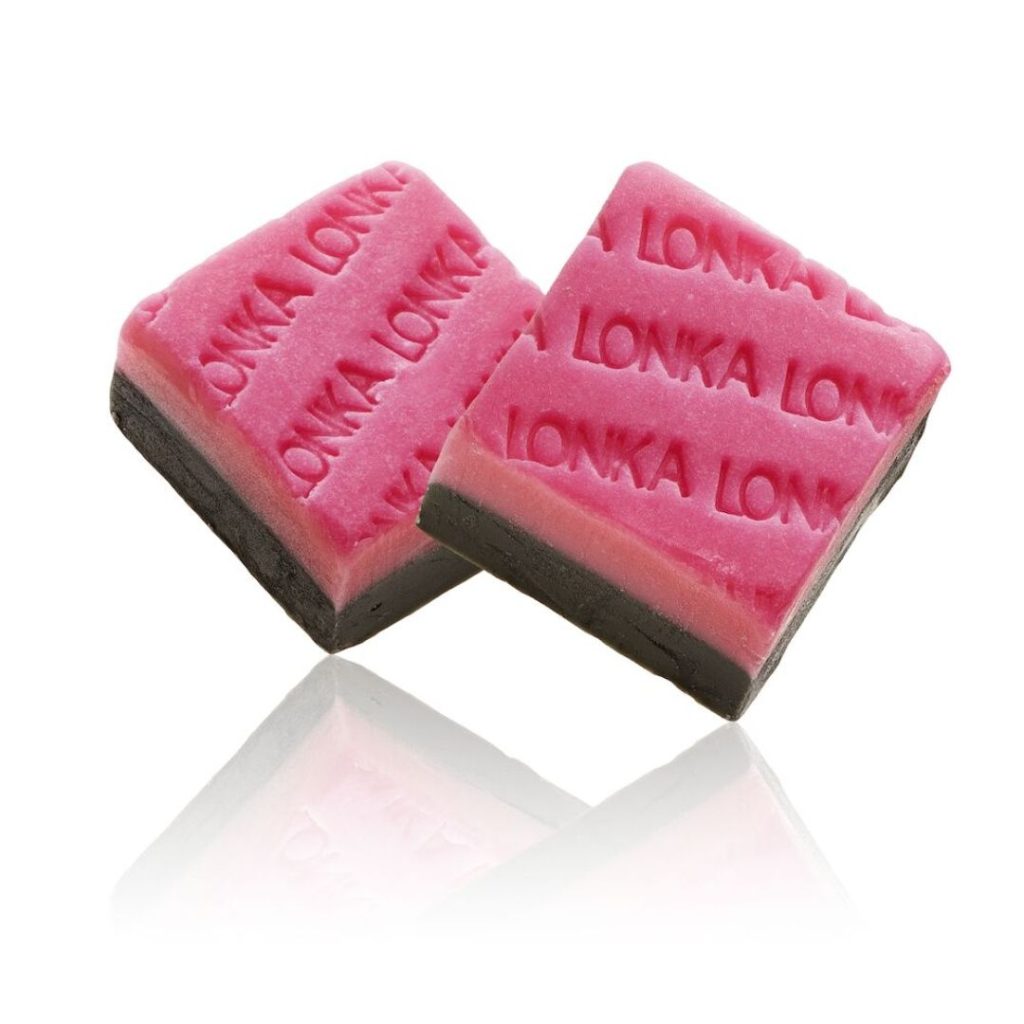 Løsvekt lakris/bringebær fudge 3,25 kg