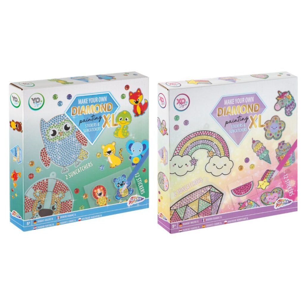 Diamant stickers m/suncatcher