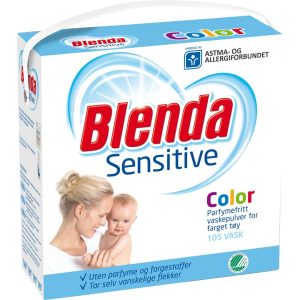 Blenda sensitive farvet tøy 4,3kg