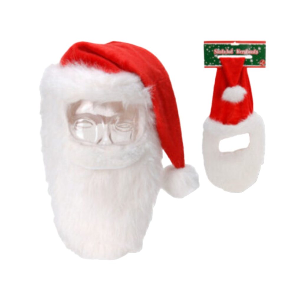 Nisse lue med maske