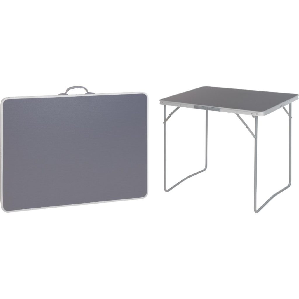 Campingbord 800x600mm grå