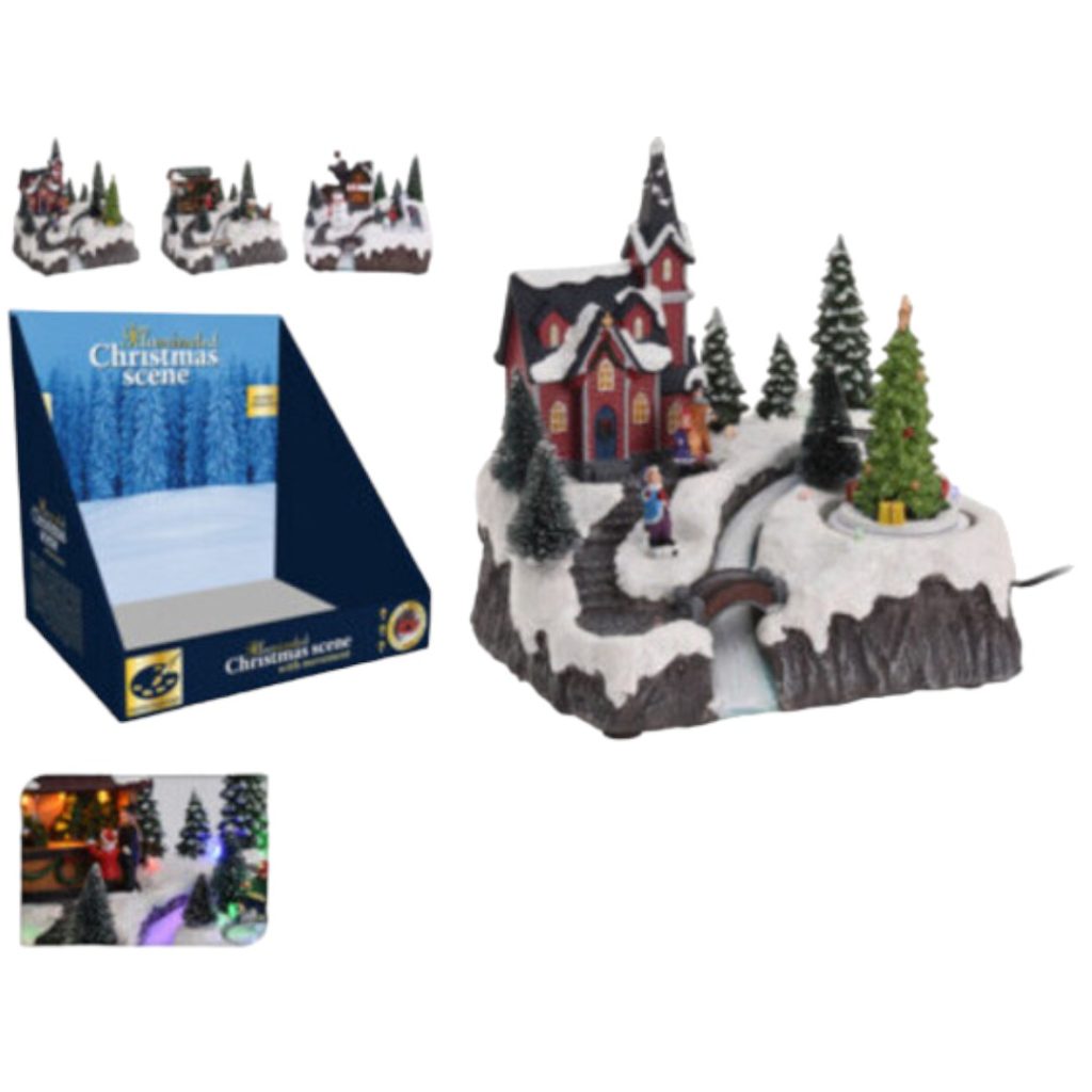 Jule miniatyr 3 ass