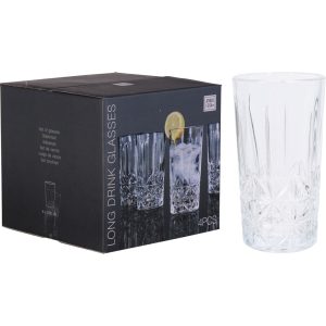 Atmosfera long drink glass 4pk 260ml