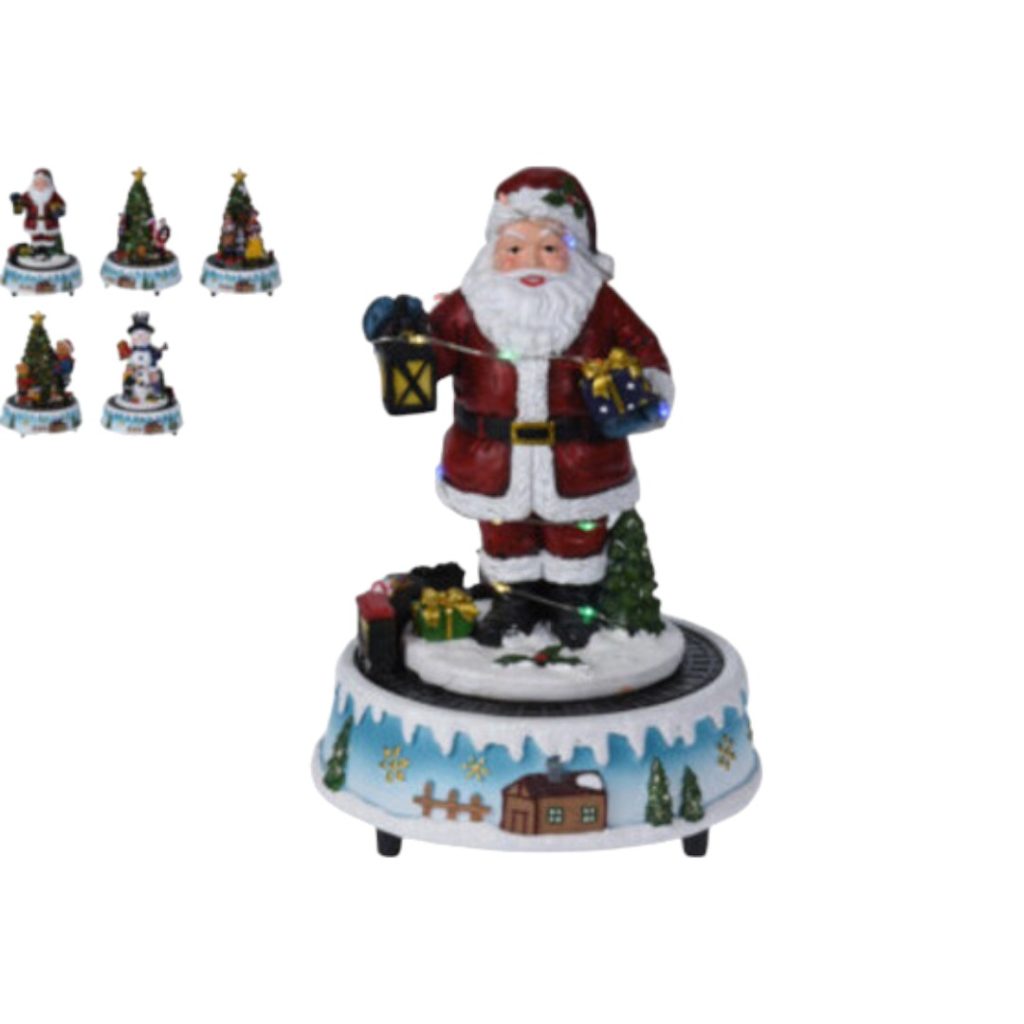 Jule miniatyr landskap med tog