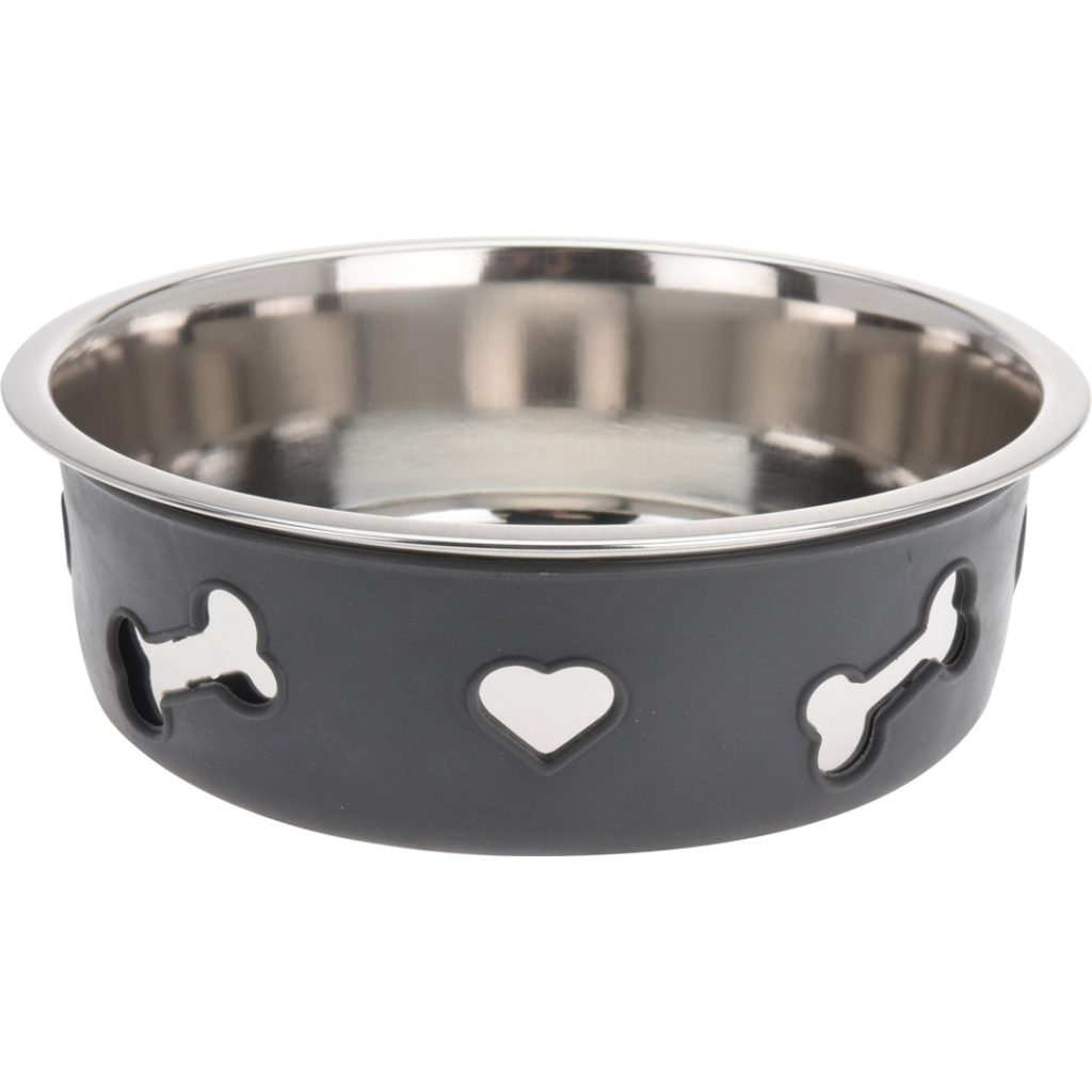 Hundebolle rustfritt stål 21xh7cm