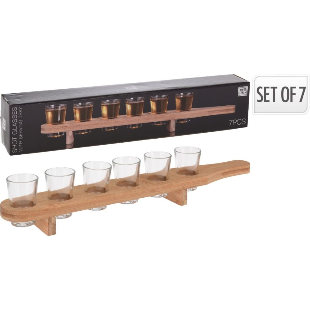 Shotglass sett 7 stk 40ml