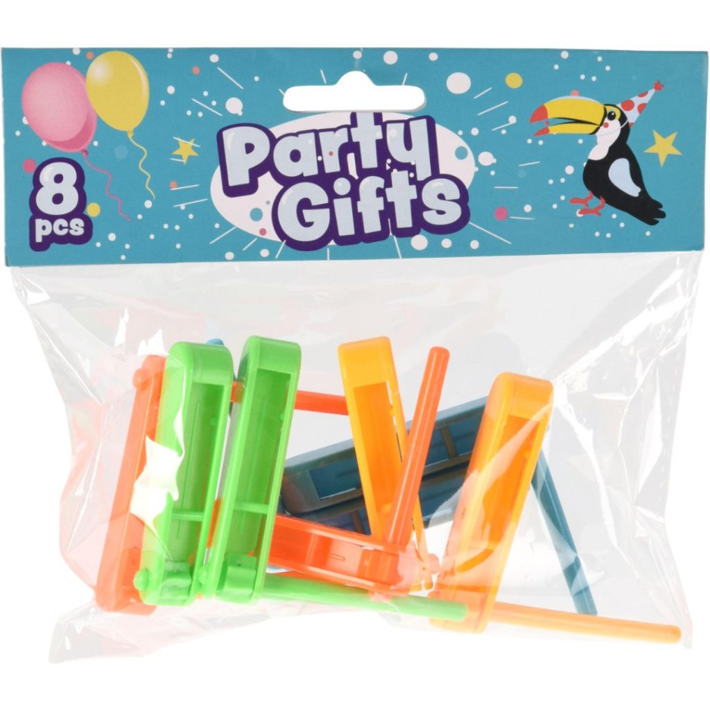 Partygifts håndfløyter 8pk