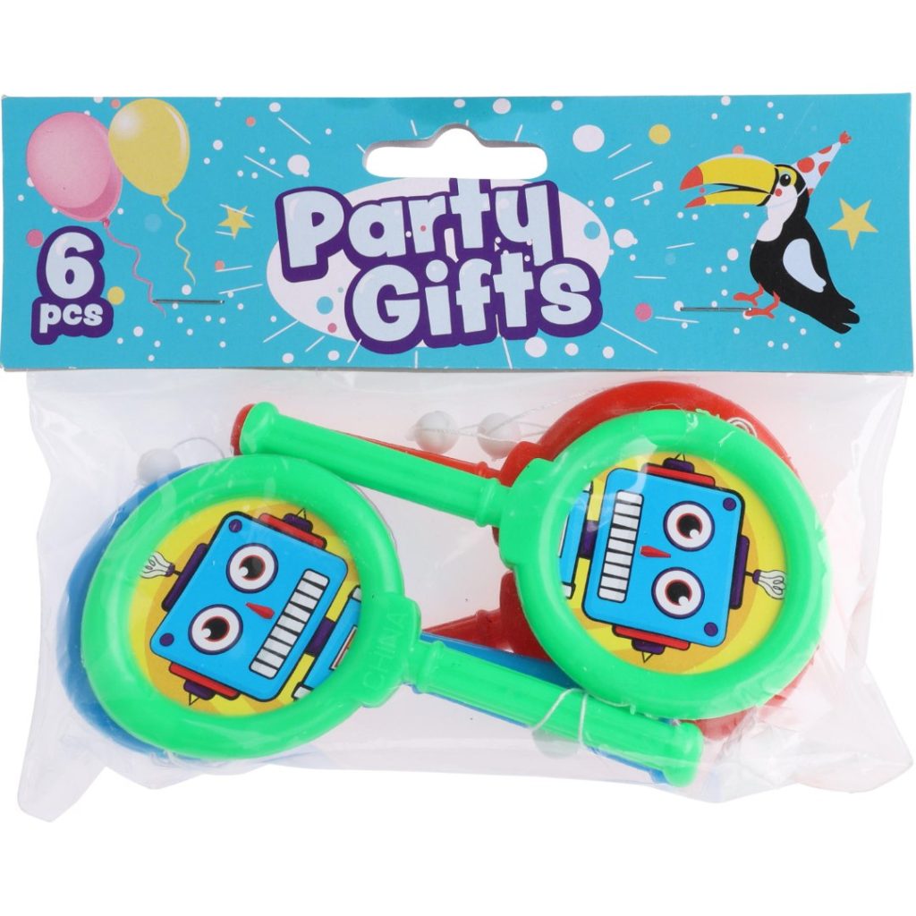 Partygifts tromme 8pk