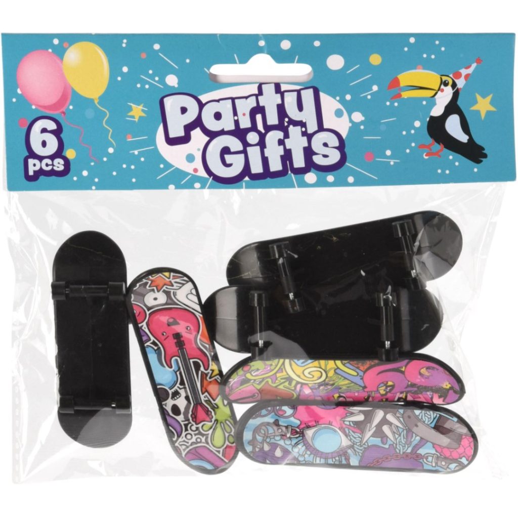 Partygifts finger board 8pk