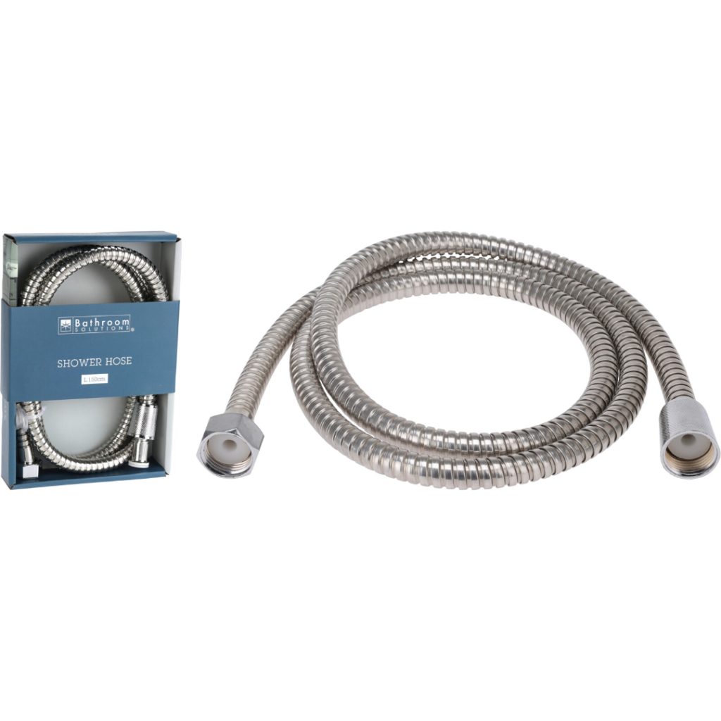 Dusjslange 150cm rustfritt stål