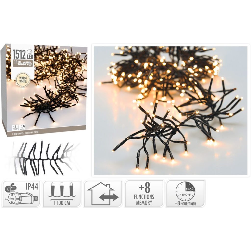 Lyslenke 1512led varm hvit