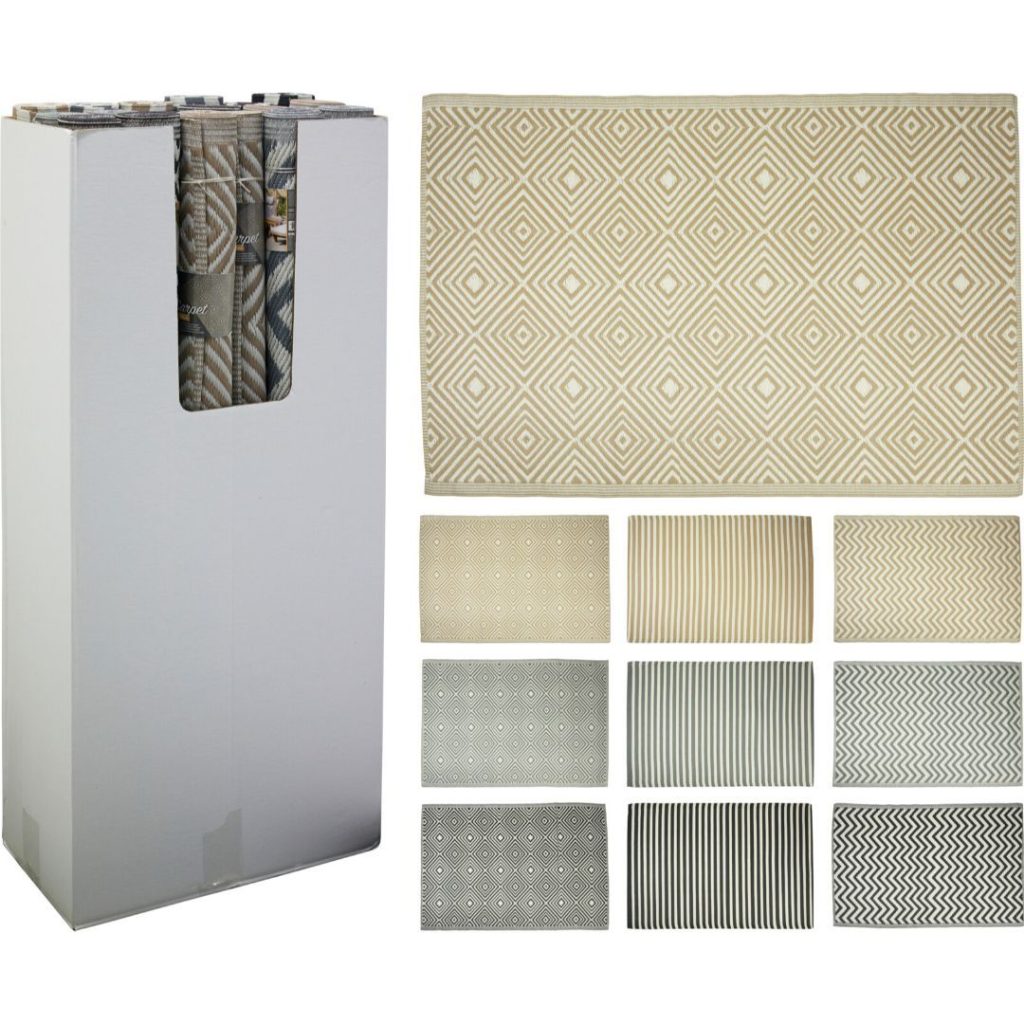 Gulvmatte 180x120cm 9ass