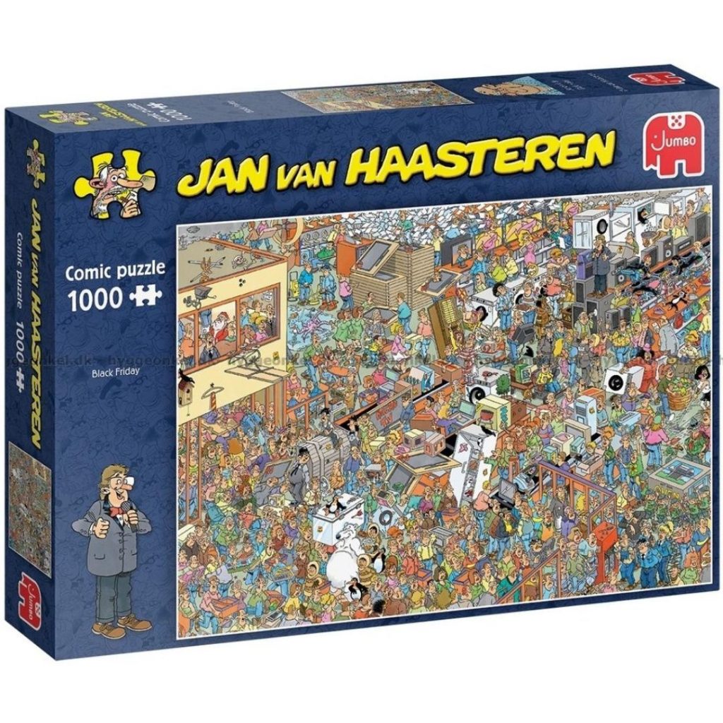 Jumbo puslespill 1000 jvh black friday