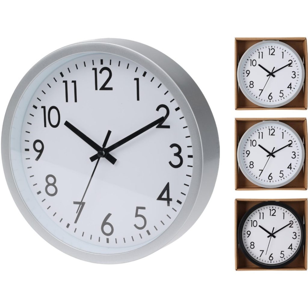 Veggklokke 200x38mm