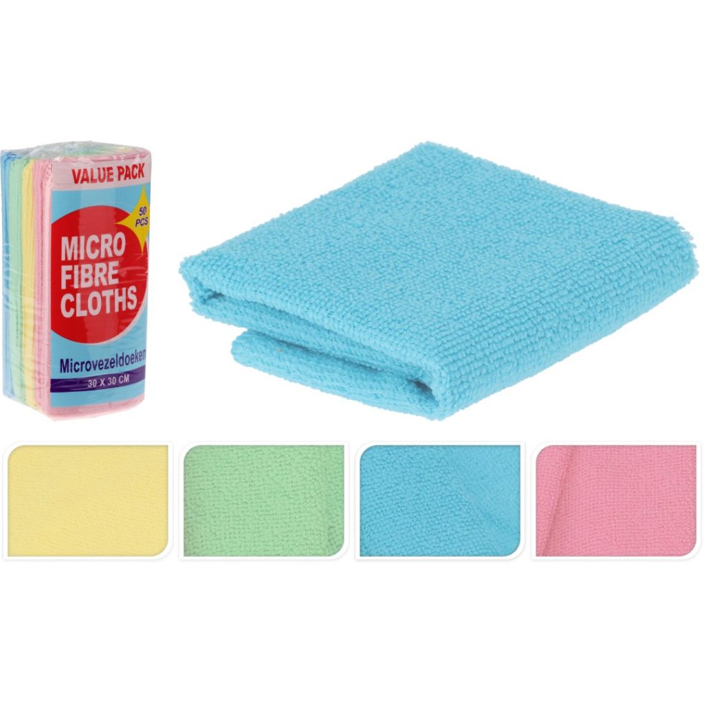 Mikrofiberklut 50 stk