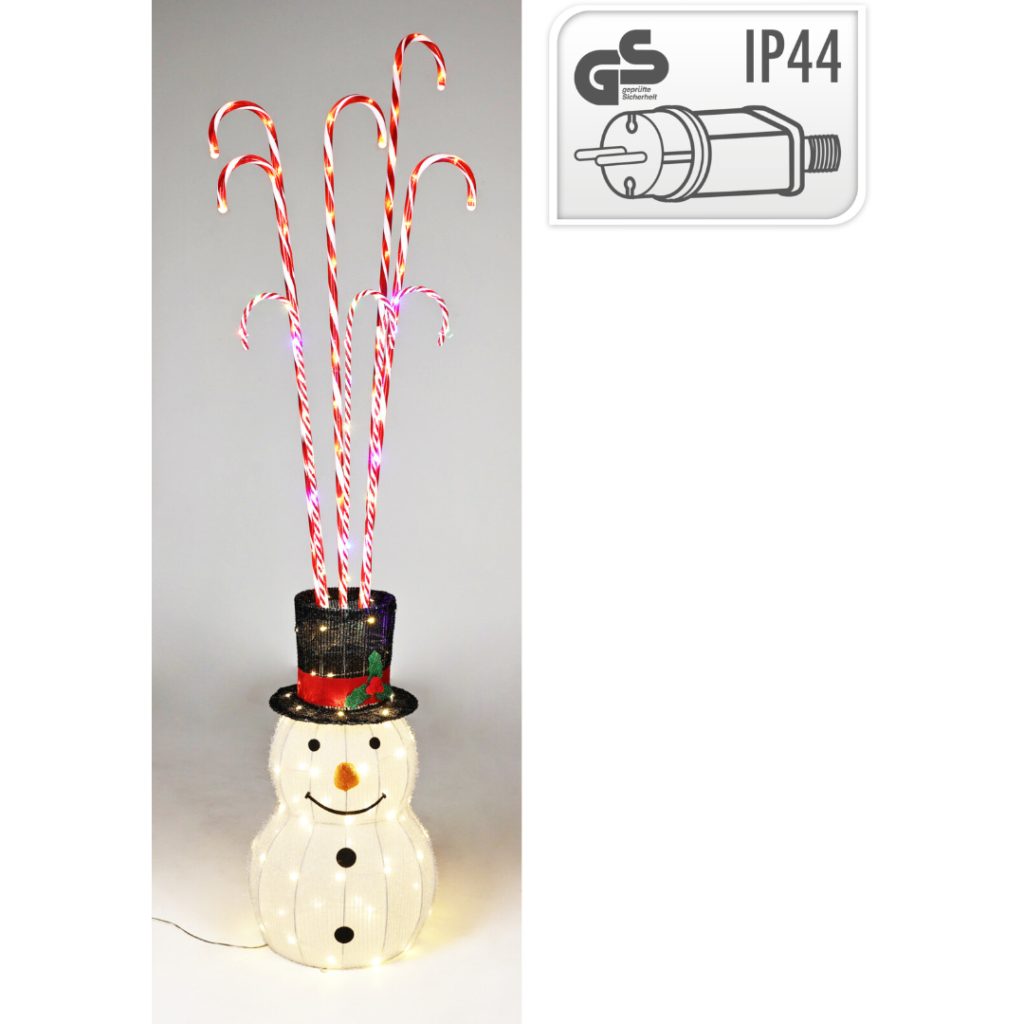 Snømann 180cm led-godteri