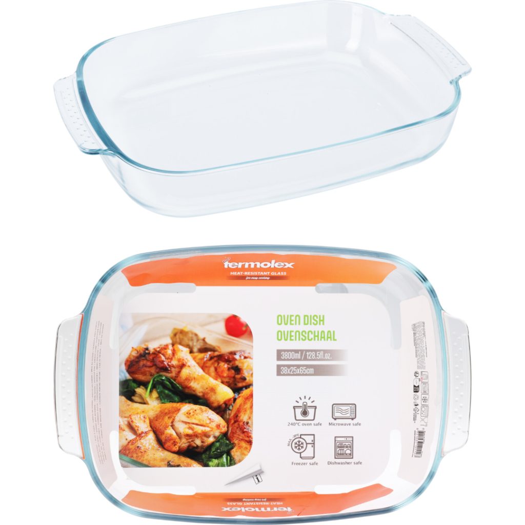 Ildfast form glass 3800ml