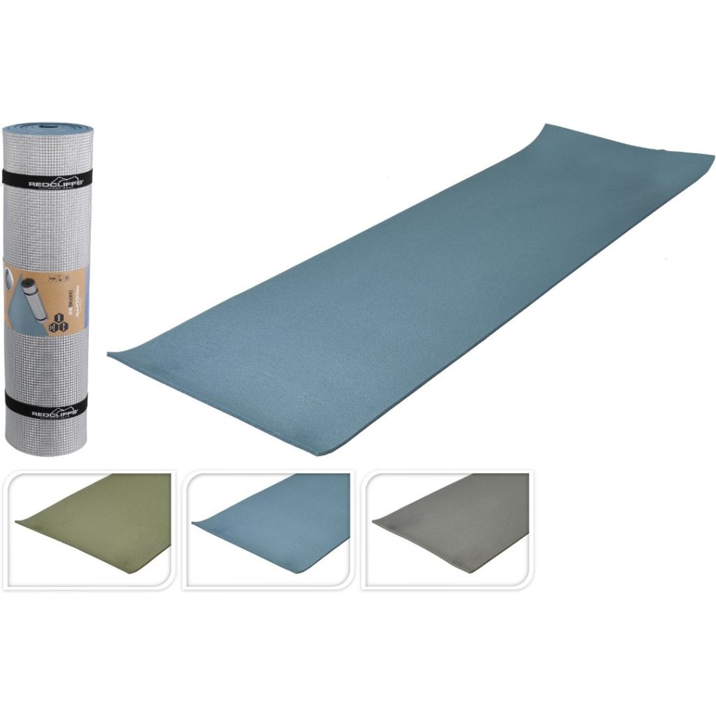 Campingmatt 180x60x1cm 3ass