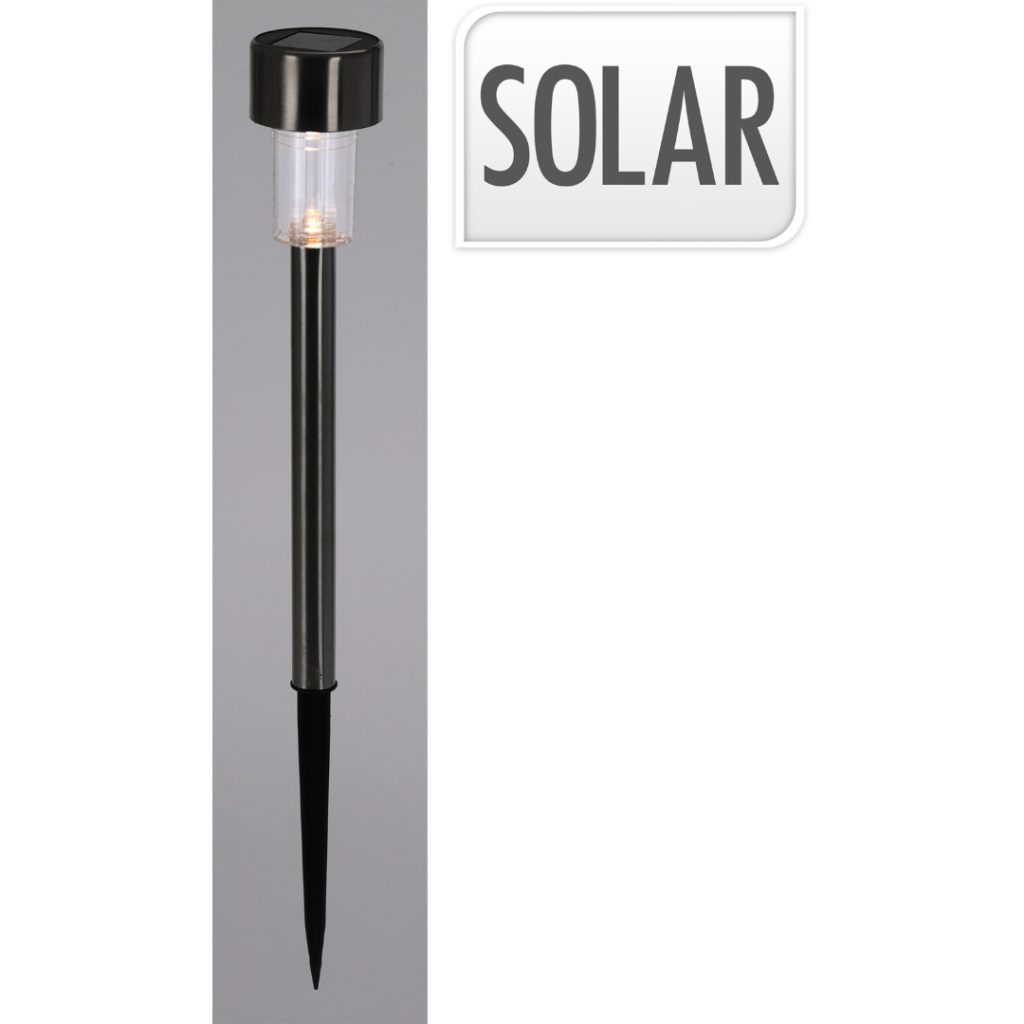 Solar lys dia 46xh360mm varm hvit