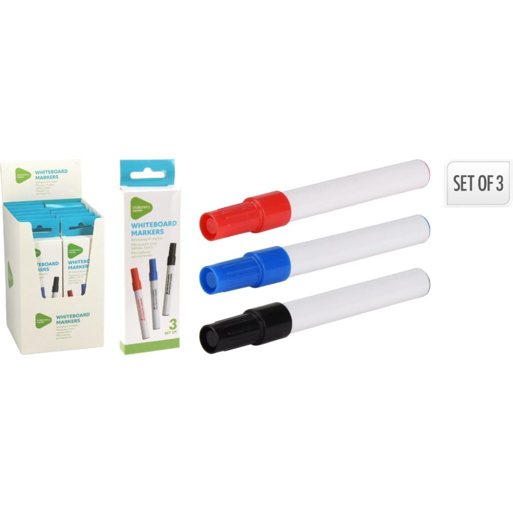 Basic white board tusj 3pk