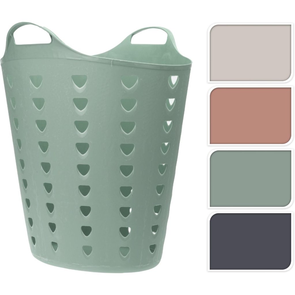 Bøtte fleksibel med hull, 60ltr 47x50x38