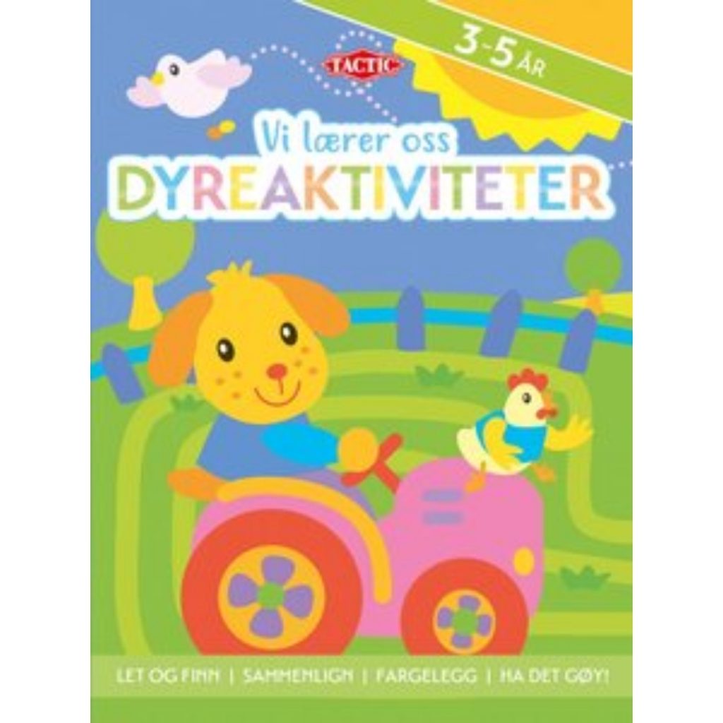 Bok vi lærer oss dyreaktiviteter