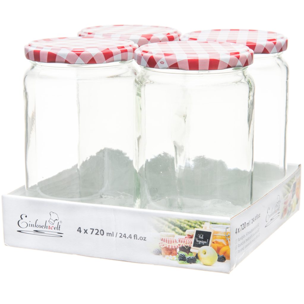 Sylteglass 720ml 4pack