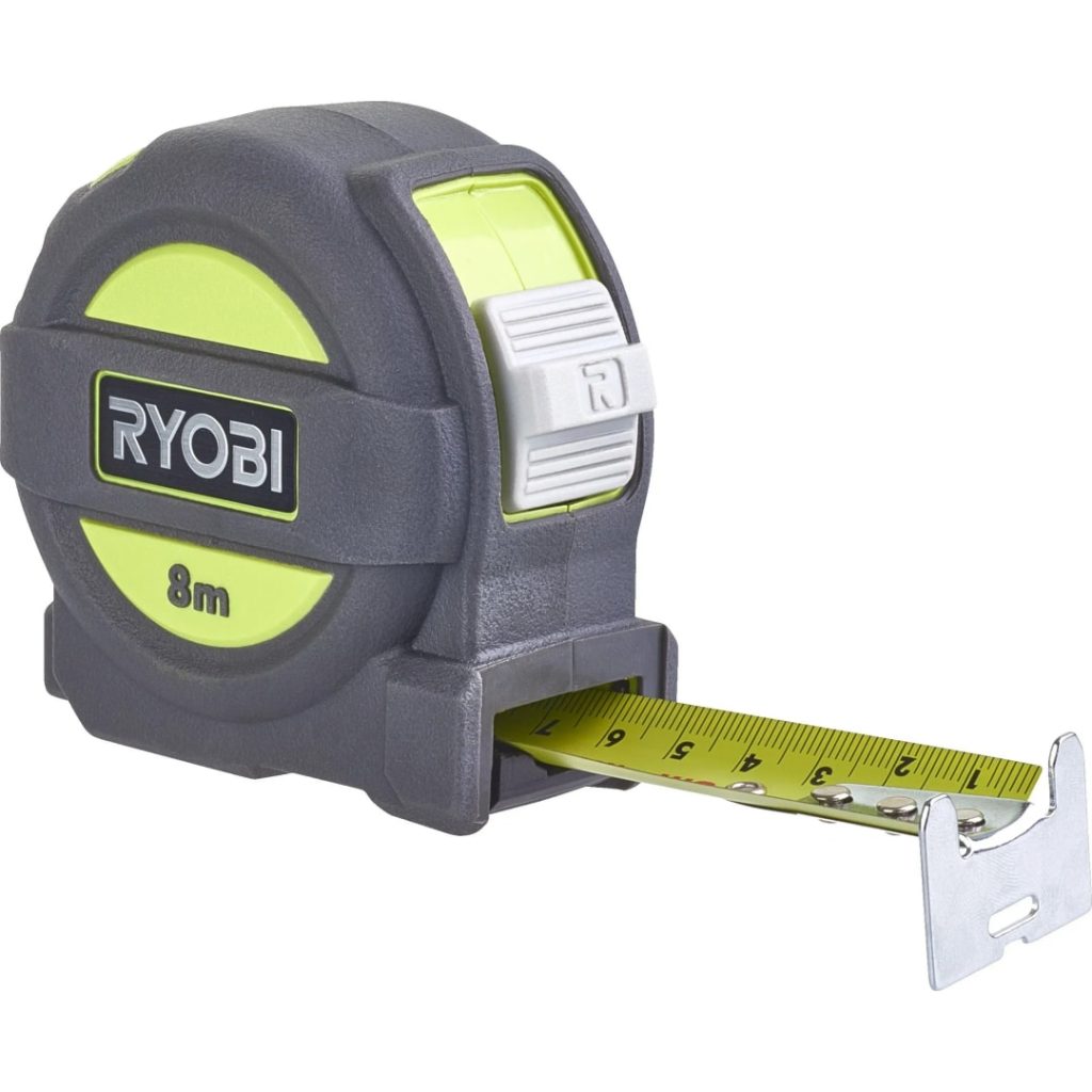 Ryobi målebånd rtm8m