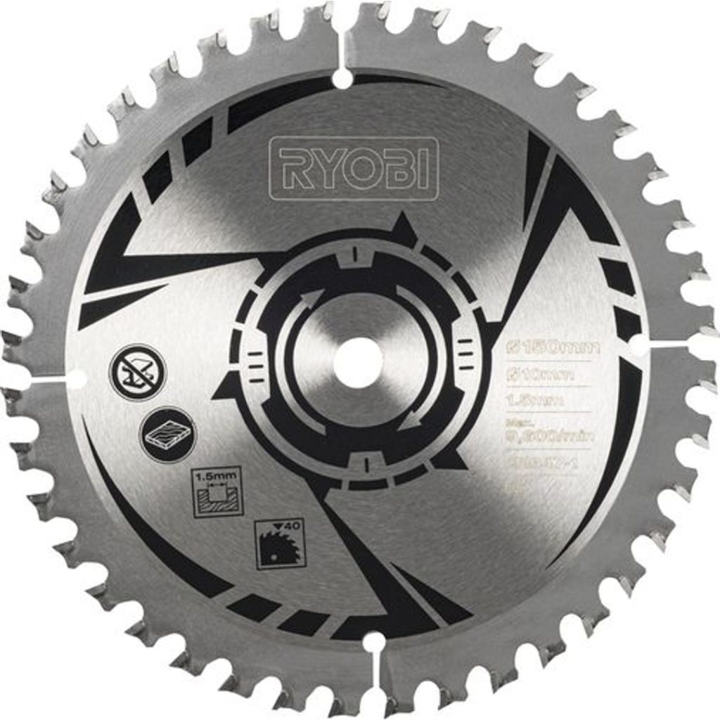 Ryobi sirkelsagblad csb150t40