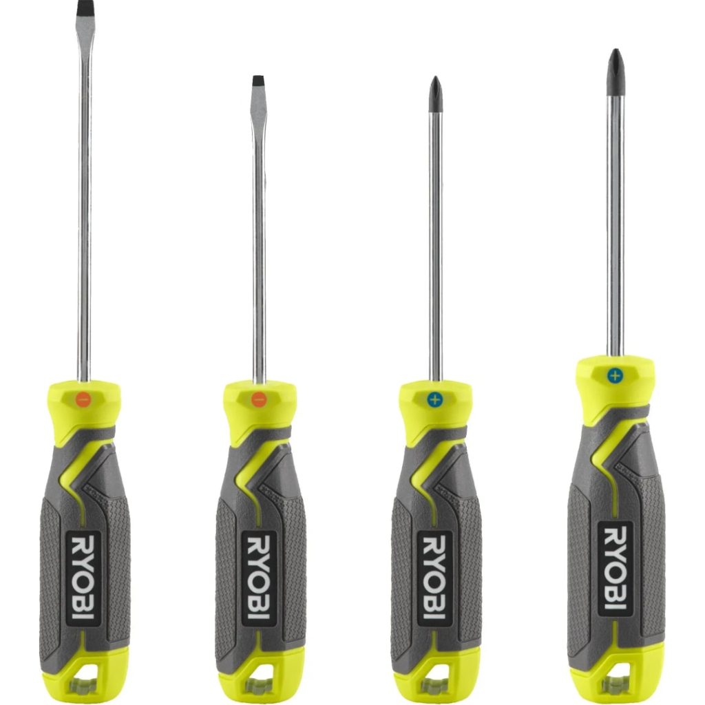 Ryobi skrutrekkersett rhsds4pc