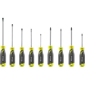Ryobi skrutrekkersett rhsds9pc