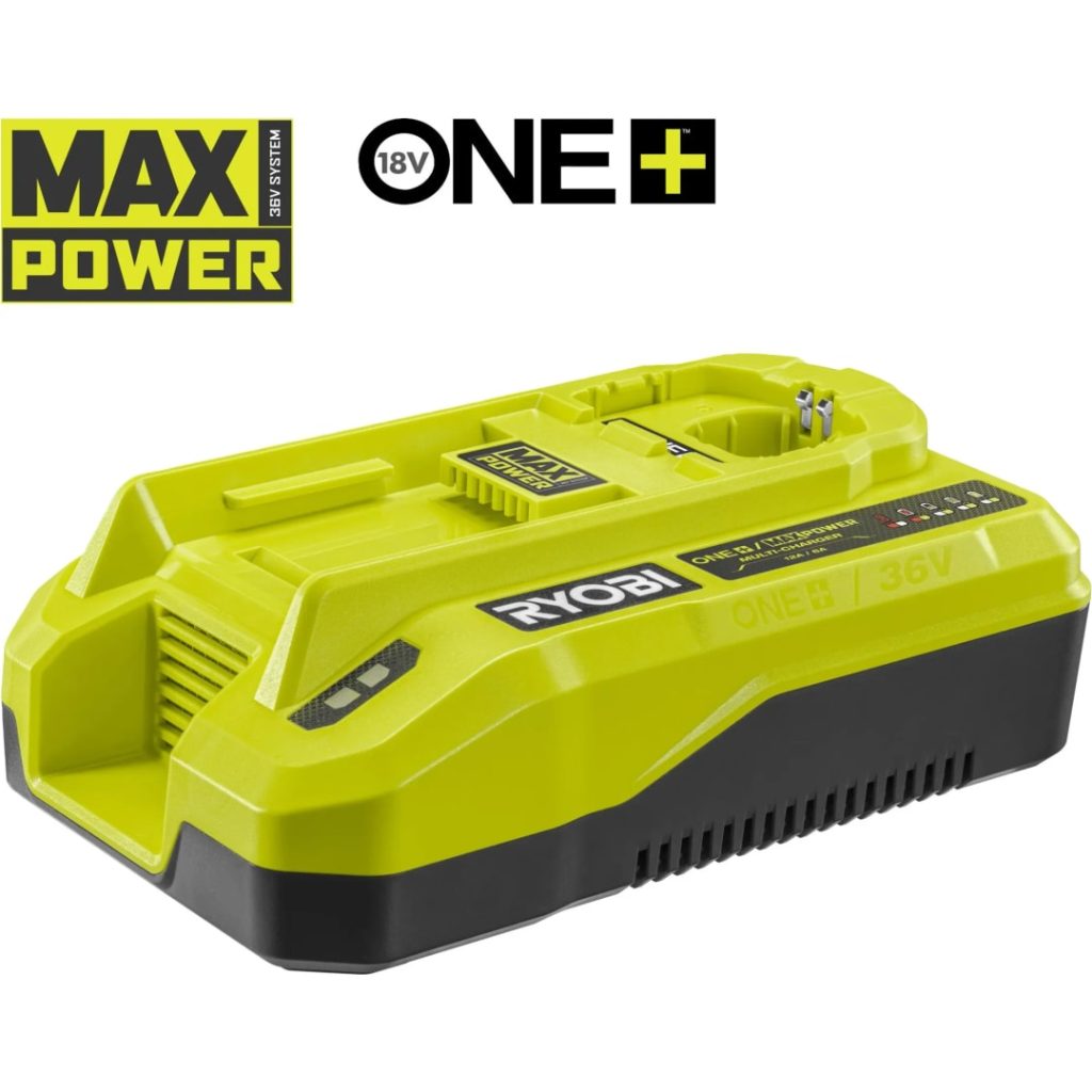 Ryobi lader m/ dobbelspenning rc1836112