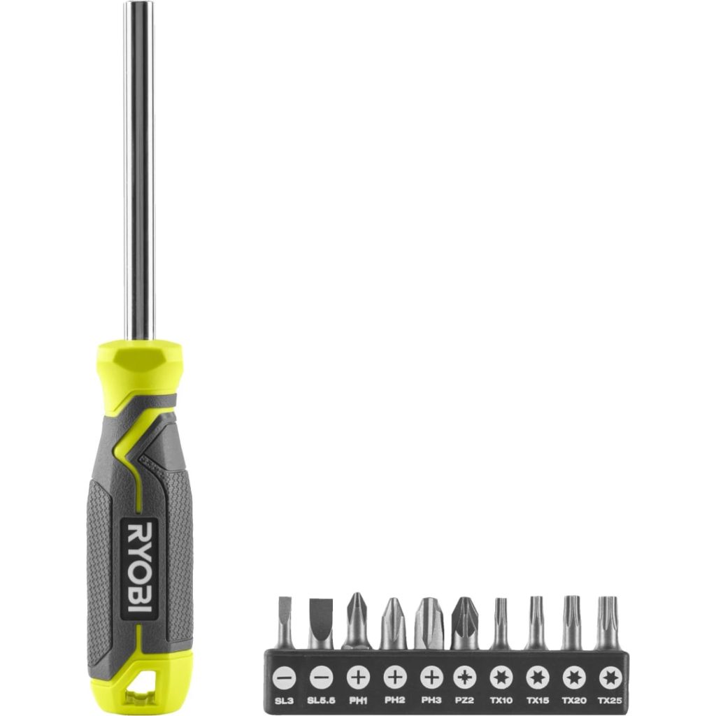 Ryobi skrutrekkersett rhsdsm11pc
