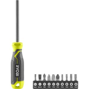 Ryobi skrutrekkersett rhsdsm11pc