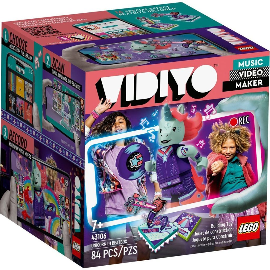 Lego unicorn dj beatbox