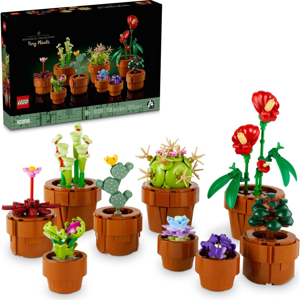 Lego miniatyrplanter