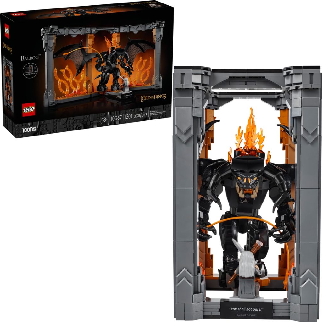 Lego ringenes herre balrog -bokstøtte