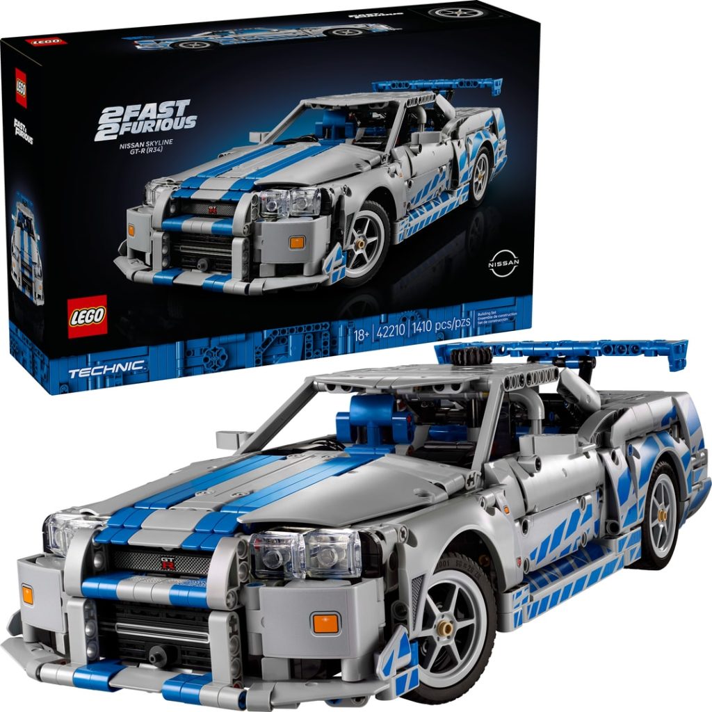 Lego 2 fast 2 furious nissan skyline gt-