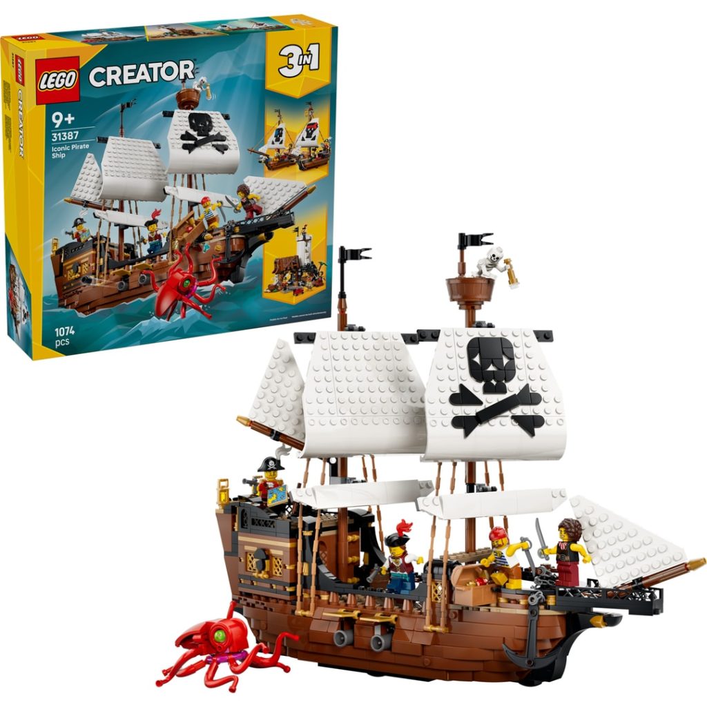 Lego ikonisk sjørøverskute