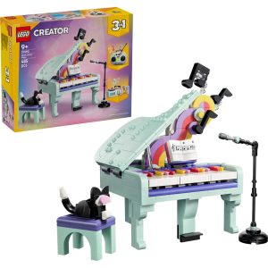 Lego dekorativt flygel med katt