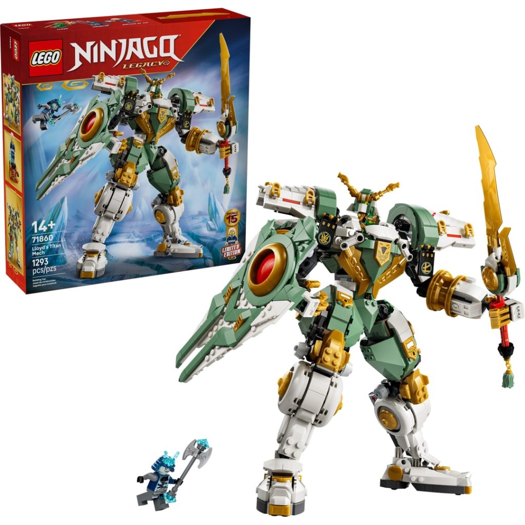 Lego lloyds titan-kampdrakt  15-årsjubi