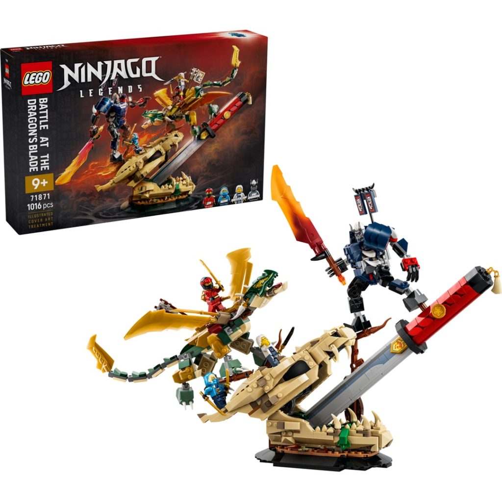 Lego kampen ved dragekatanaen