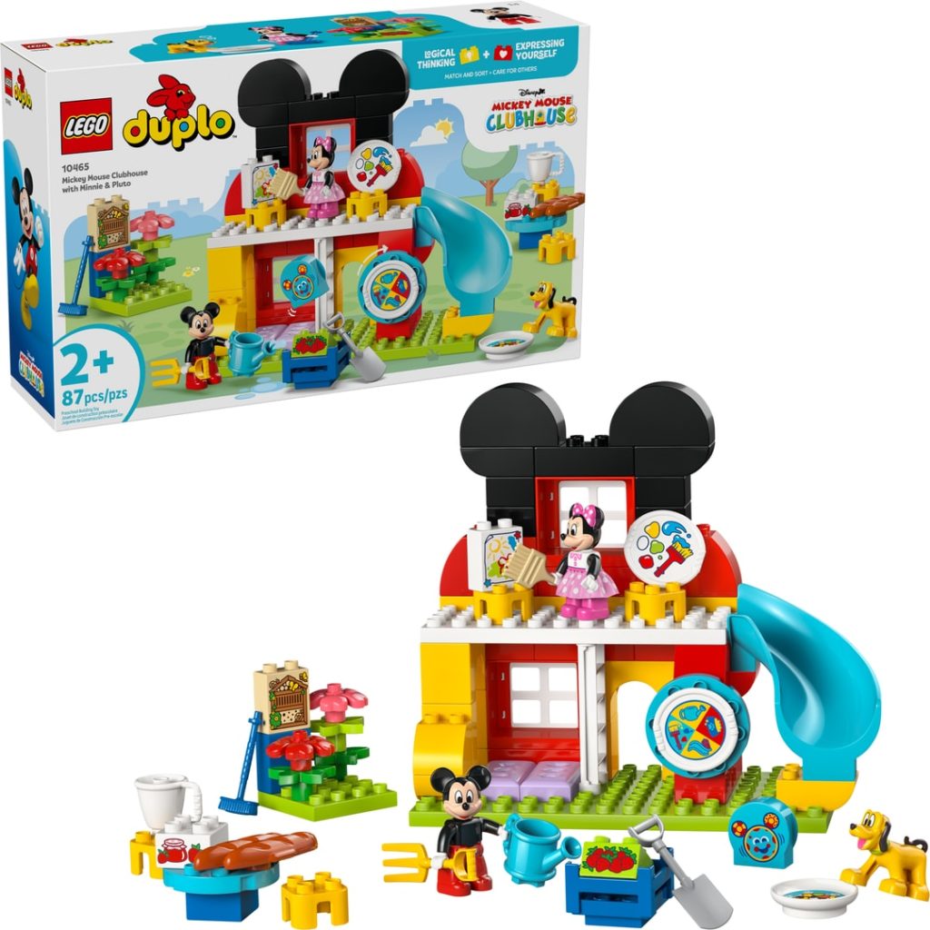 Lego mikkes klubbhus med minni og pluto