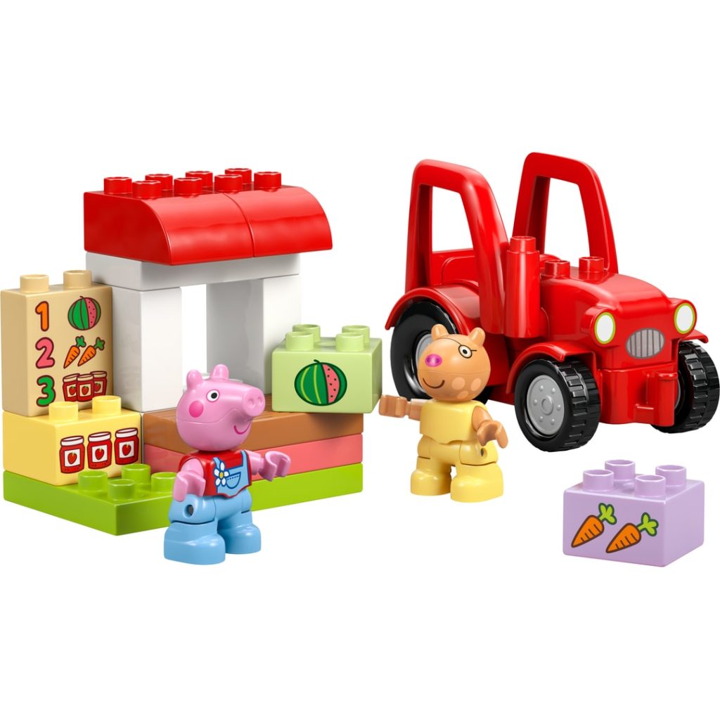 Lego traktor og marked