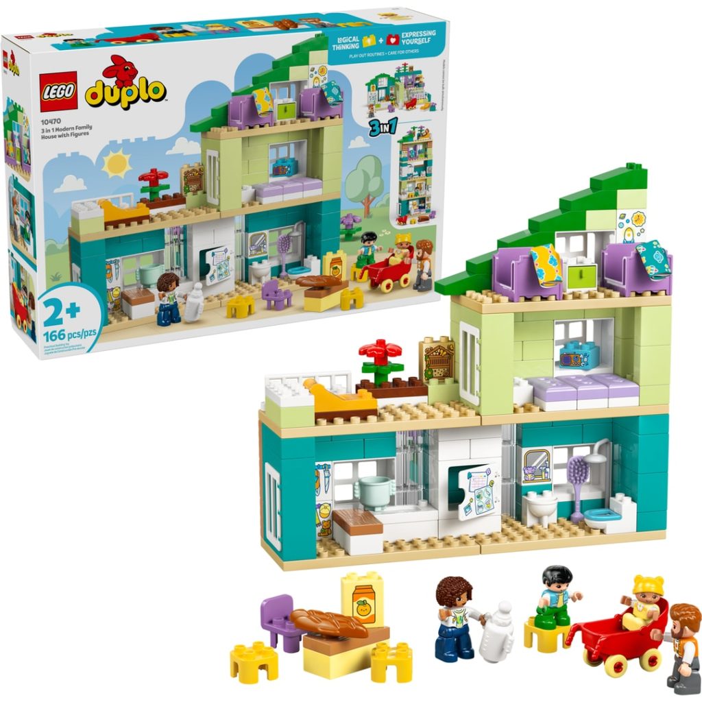 Lego 3-i-1 moderne familievilla med figu