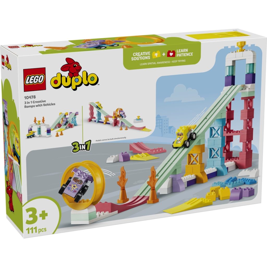 Lego 3-i-1 kreative ramper med biler