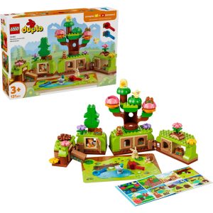Lego spennende skog med ville dyr