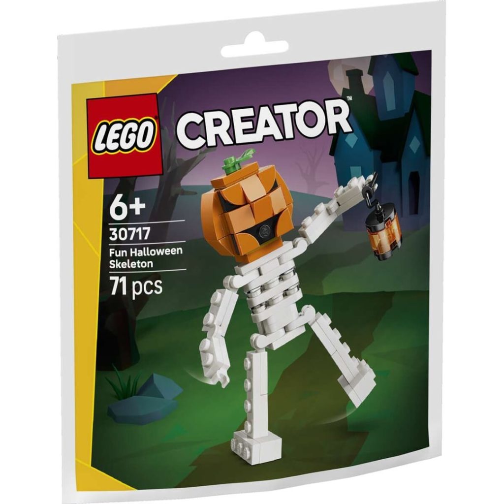 Lego gøyalt halloween-skjelett