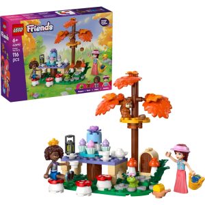Lego teselskap i skogen